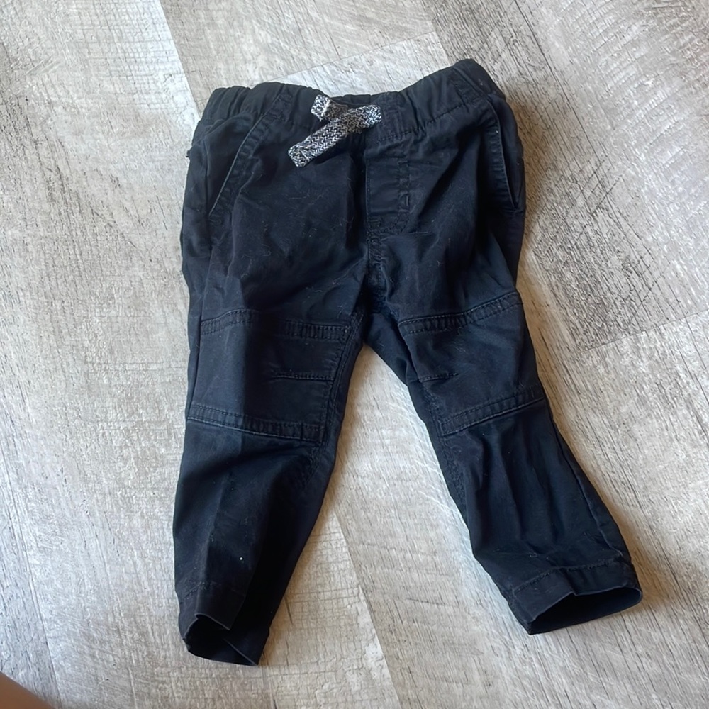 Black baby joggers